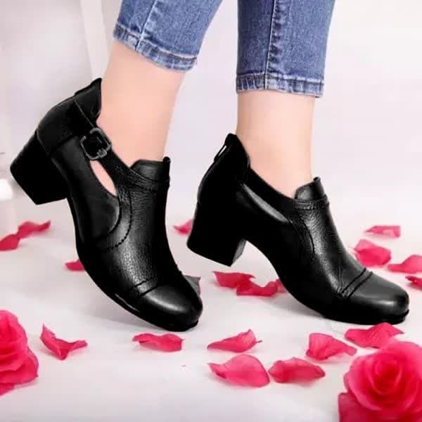 کفش چرم زنانه